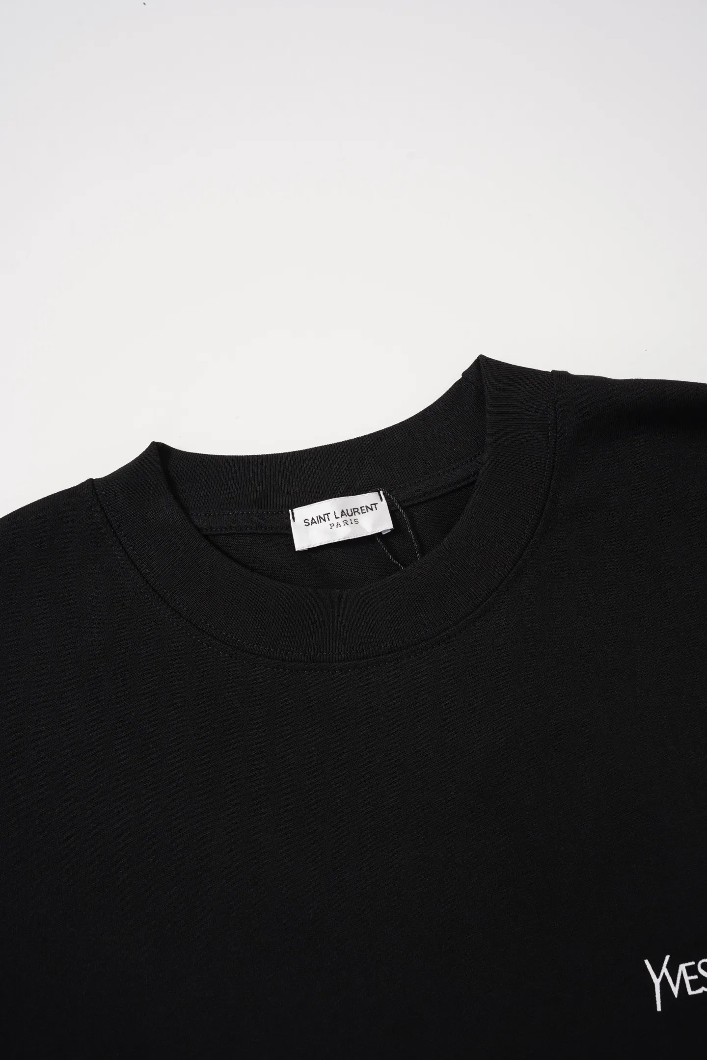 YSL Classiclogo T Classic 280 ! ， ，os ， ， Same Style。 ：White Black Size：XS-L